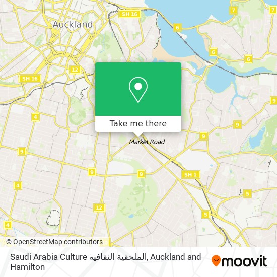 Saudi Arabia Culture الملحقية الثقافيه map