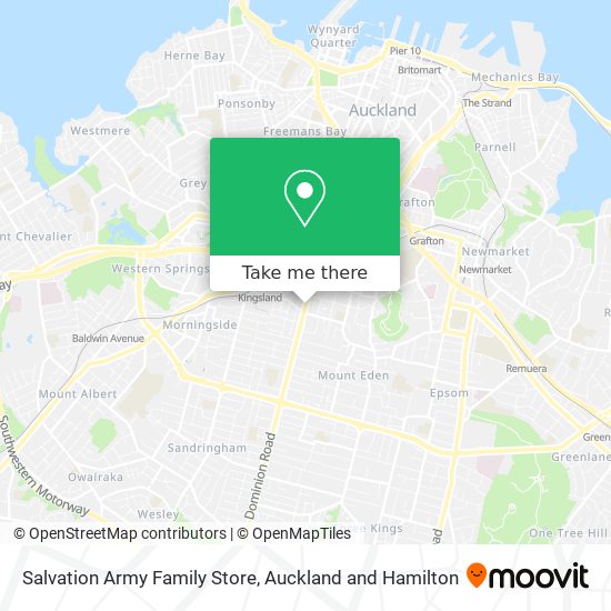 Salvation Army Family Store map