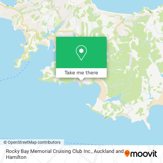 Rocky Bay Memorial Cruising Club Inc. map
