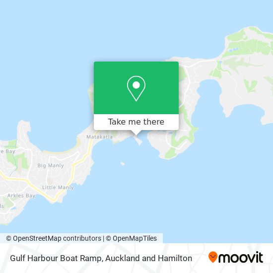Gulf Harbour Boat Ramp map