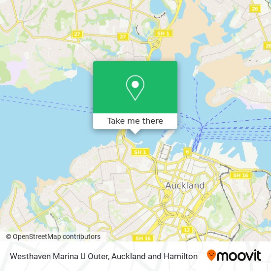 Westhaven Marina U Outer地图