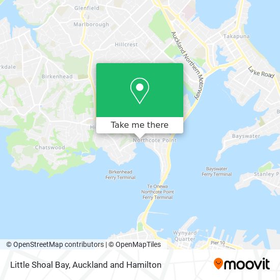 Little Shoal Bay map