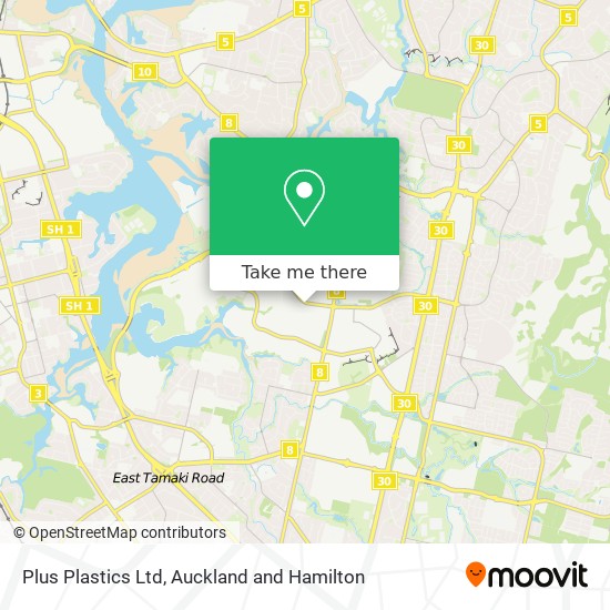 Plus Plastics Ltd map