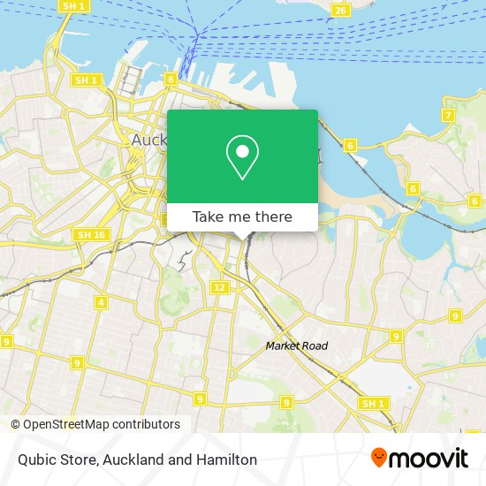 Qubic Store map