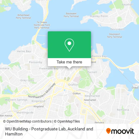 WU Building - Postgraduate Lab map