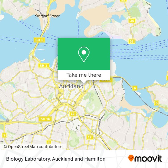 Biology Laboratory map