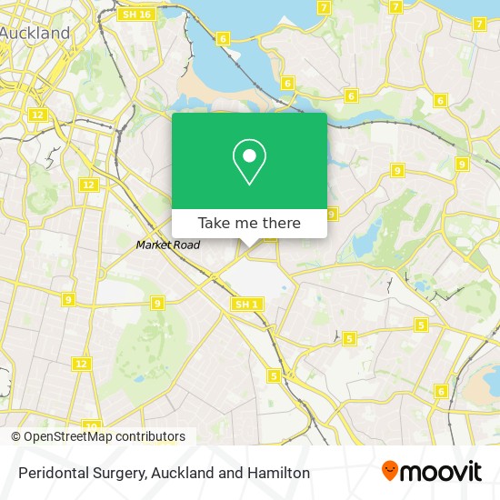 Peridontal Surgery map