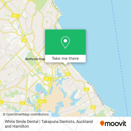 White Smile Dental | Takapuna Dentists map