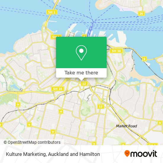 Kulture Marketing map
