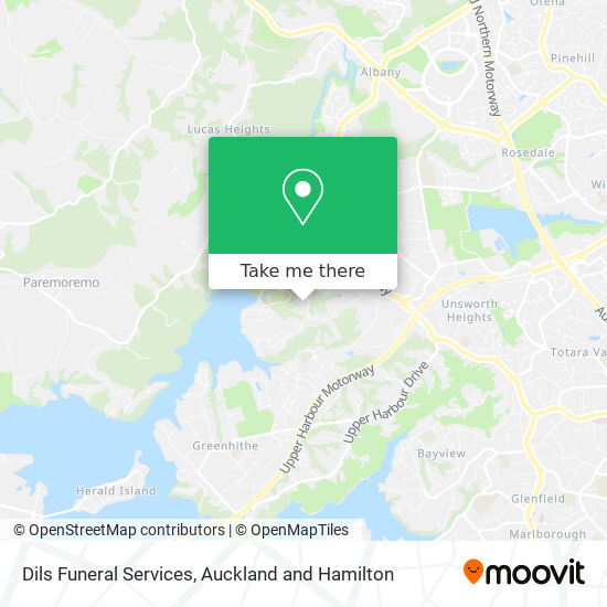 Dils Funeral Services map