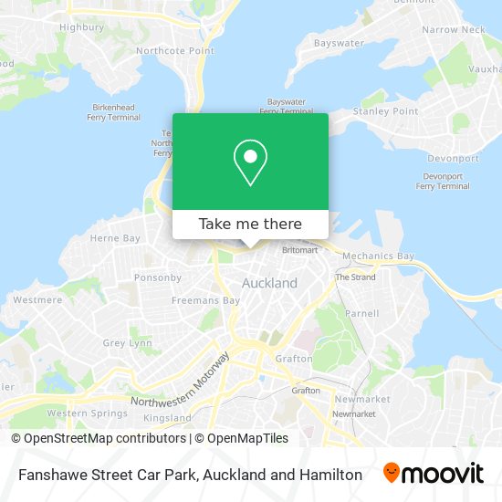 Fanshawe Street Car Park地图