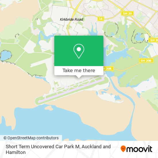 Short Term Uncovered Car Park M map