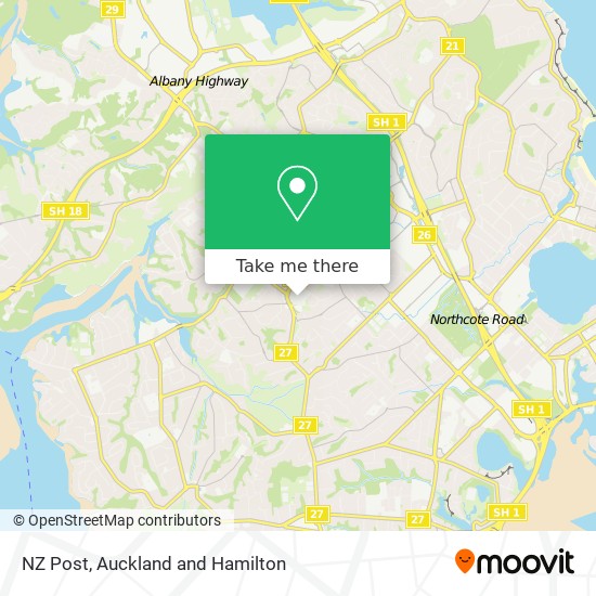 NZ Post地图