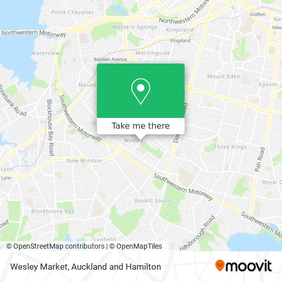 Wesley Market map
