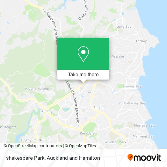 shakespare Park map