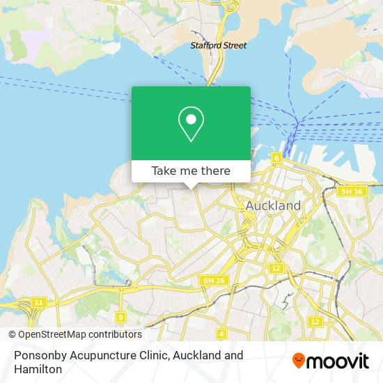 Ponsonby Acupuncture Clinic地图