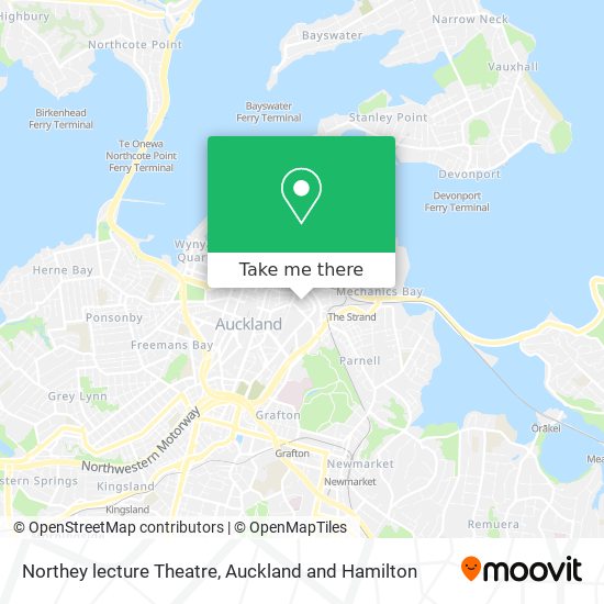 Northey lecture Theatre map