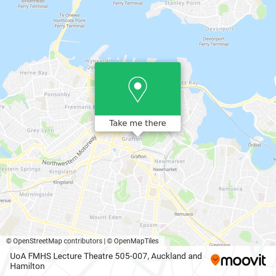 UoA FMHS Lecture Theatre 505-007地图