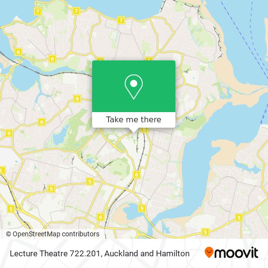 Lecture Theatre 722.201 map
