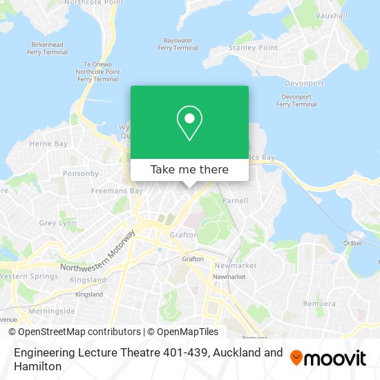 Engineering Lecture Theatre 401-439 map