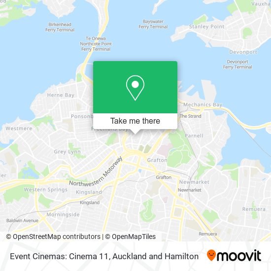 Event Cinemas: Cinema 11 map