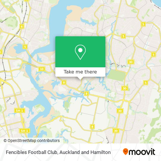Fencibles Football Club map