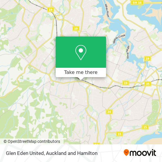Glen Eden United地图