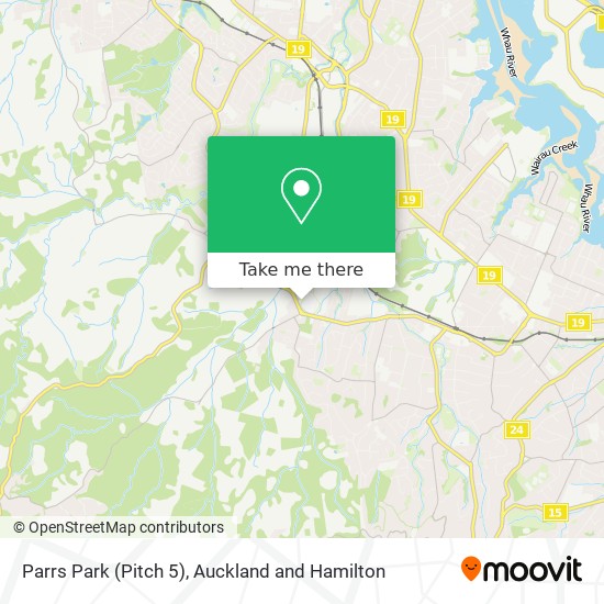 Parrs Park (Pitch 5) map