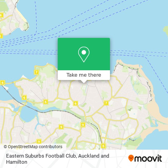 Eastern Suburbs Football Club map
