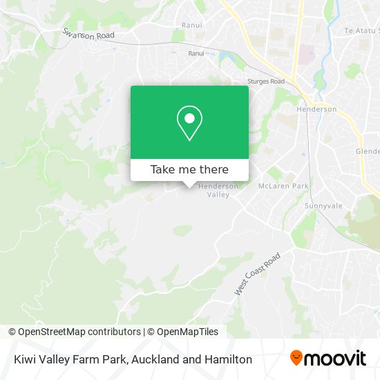 Kiwi Valley Farm Park map