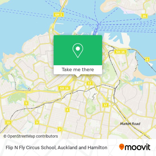 Flip N Fly Circus School地图