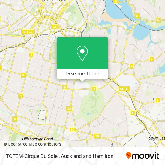 TOTEM-Cirque Du Solei map