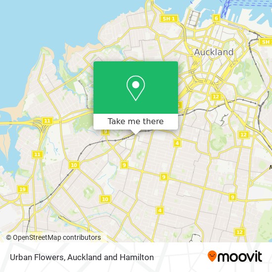 Urban Flowers map