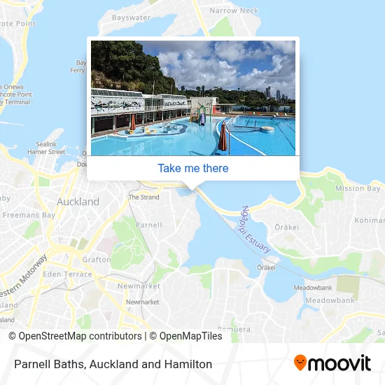 Parnell Baths map