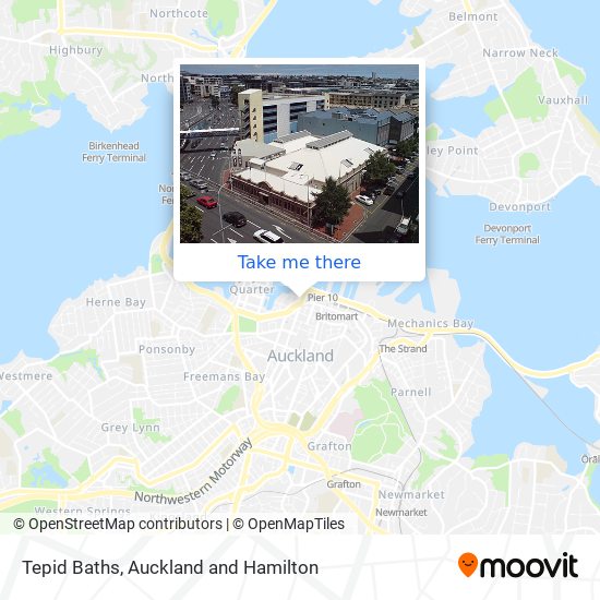 Tepid Baths map