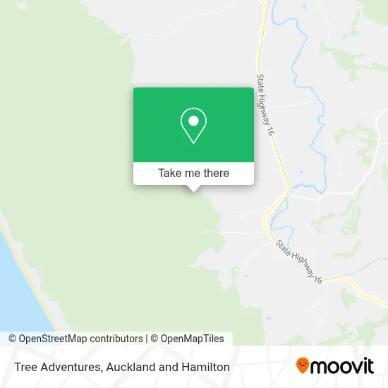 Tree Adventures map