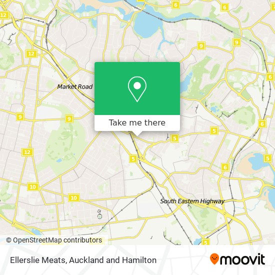 Ellerslie Meats map