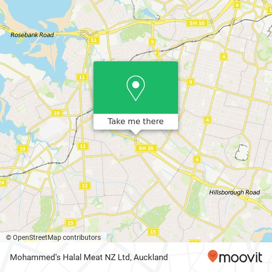 Mohammed's Halal Meat NZ Ltd map