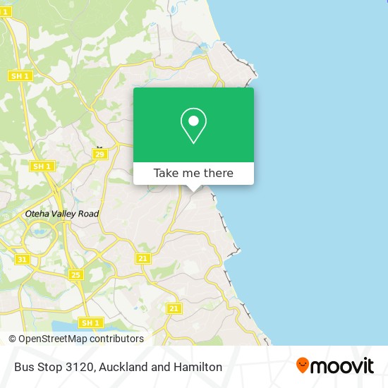 Bus Stop 3120 map