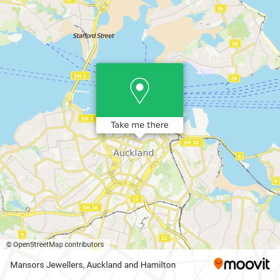 Mansors Jewellers map
