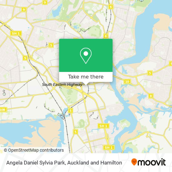 Angela Daniel Sylvia Park地图