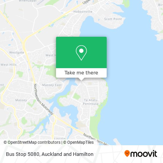 Bus Stop 5080 map