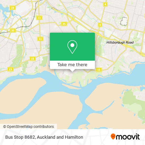 Bus Stop 8682 map