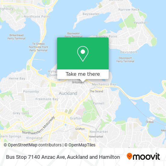 Bus Stop 7140 Anzac Ave地图