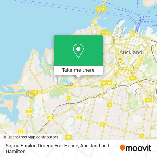 Sigma Epsilon Omega Frat House map