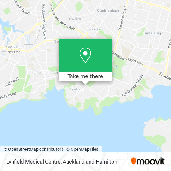 Lynfield Medical Centre map