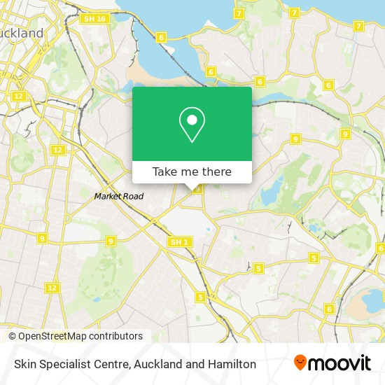 Skin Specialist Centre map