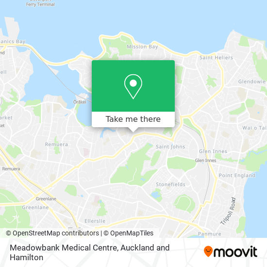 Meadowbank Medical Centre map