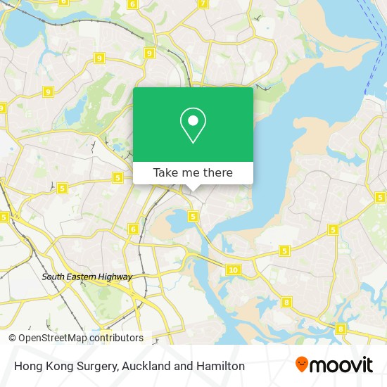 Hong Kong Surgery map
