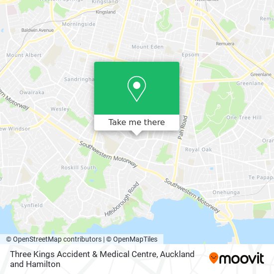 Three Kings Accident & Medical Centre map
